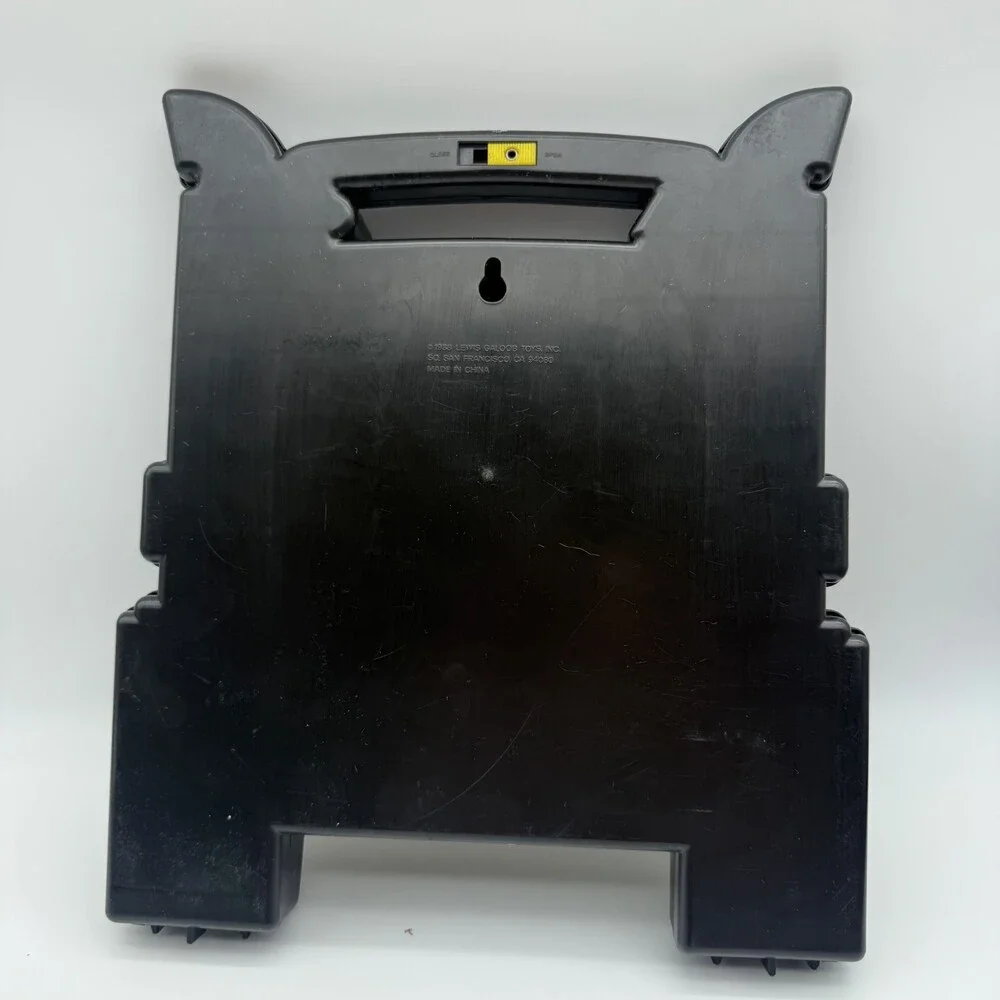 Vintage 1988 Galoob Micro Machines Black Semi Truck Rig Storage Carrying Case